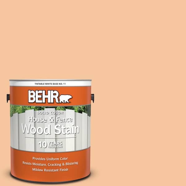 BEHR 1 gal. #M230-4 Cactus Blooms Solid Color House and Fence Exterior Wood Stain
