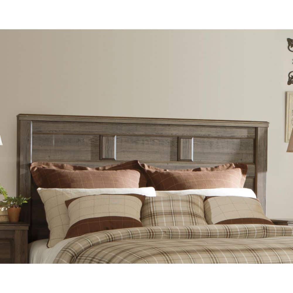 Juararo Dark Brown Queen Panel Headboard price history on PriceWatchPro