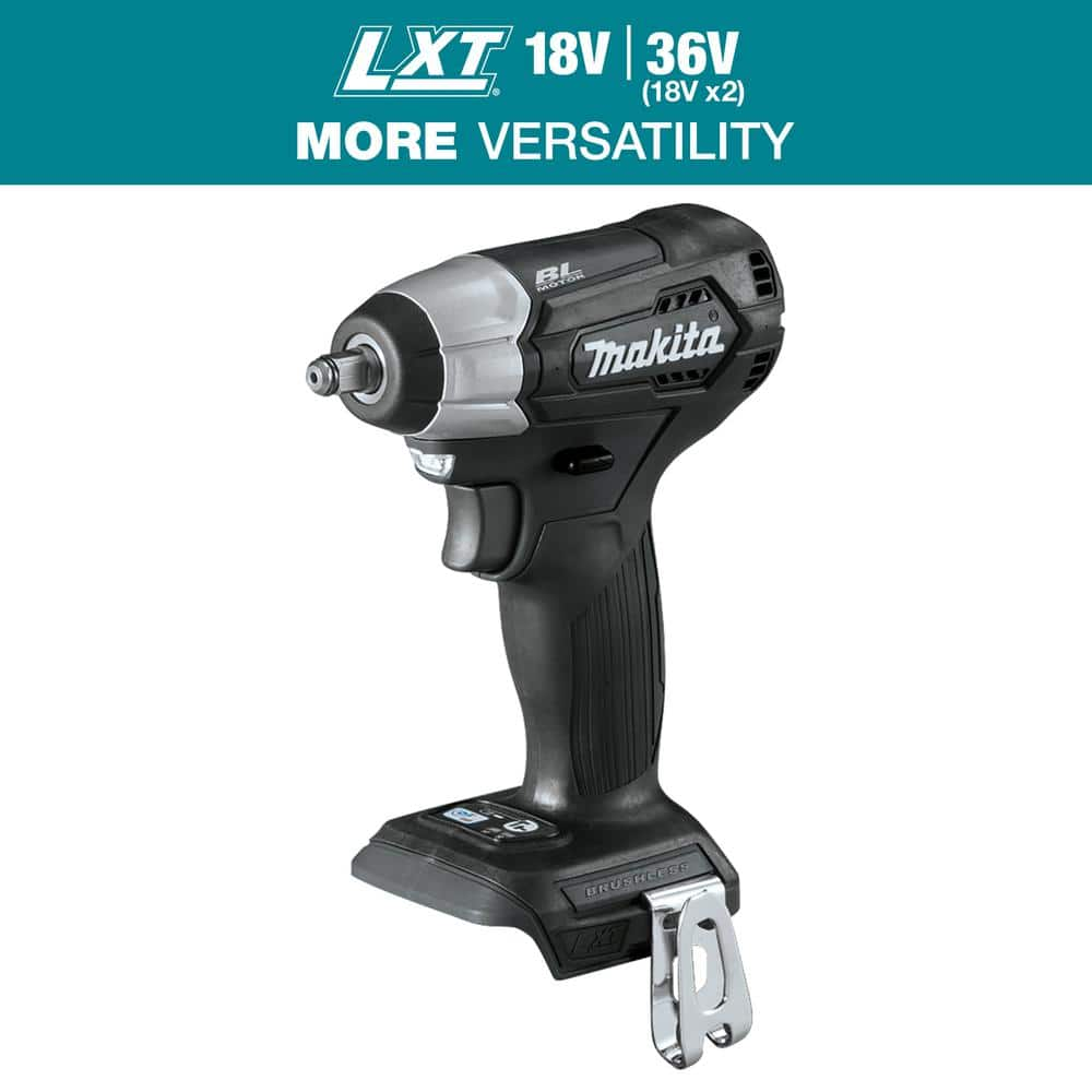 Makita 18V LXT Sub-Compact Lithium-Ion Brushless Cordless 3/8 in. Sq. Drive  Impact Wrench (Tool Only) XWT12ZB - The Home Depot