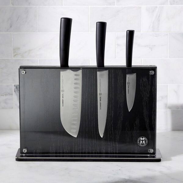 Schmidt Brothers Cutlery Acacia Downtown Knife Block