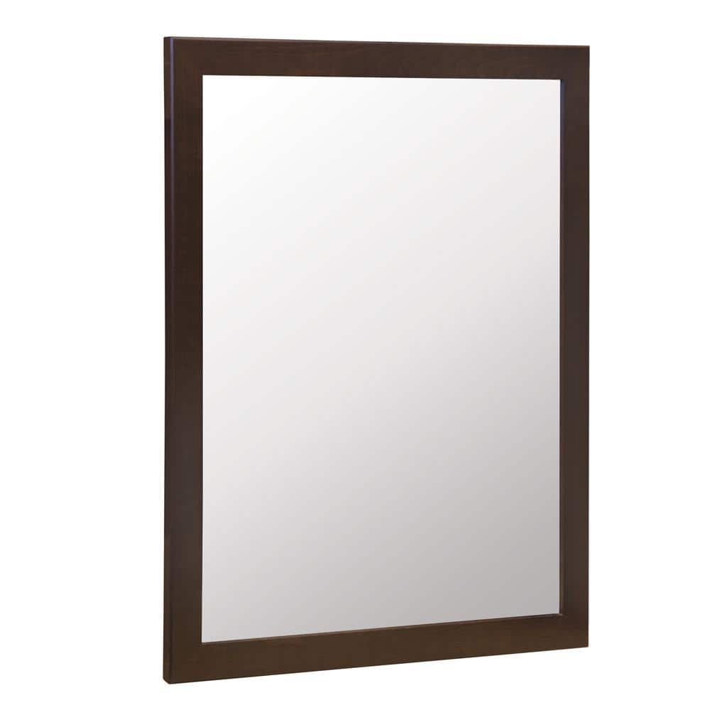 Glacier Bay Kinghurst 29 in. W x 35 in. H Rectangular Framed Vertical