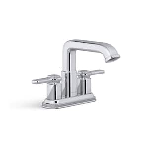 Numista 4 in. Centerset 2-Handle Bathroom Faucet in Polished Chrome