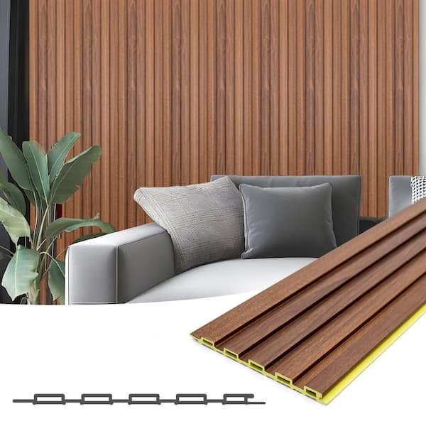 DIY Teak Slat Panels 23.6x47.2 Oxdigi Wood Slat Wall Panels - 2 Pack ...