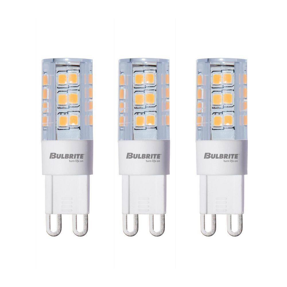 25-Watt Equivalent T5 Dimmable Clear G9 Specialty LED Light Bulb in 2700K Warm White (3-Pack) price history on PriceWatchPro