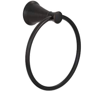 Pasadena Wall Mounted Towel Ring in Tuscan Bronze