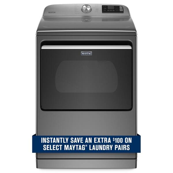 Maytag 7.4 cu. ft. 240Volt Smart Capable Metallic Slate Electric