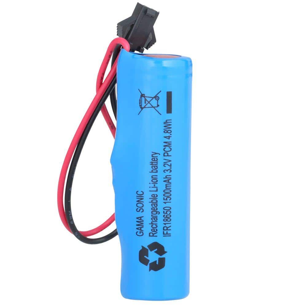 Batterie Li-Pol 1500mAh, 7,4V, 18650, connecteur T