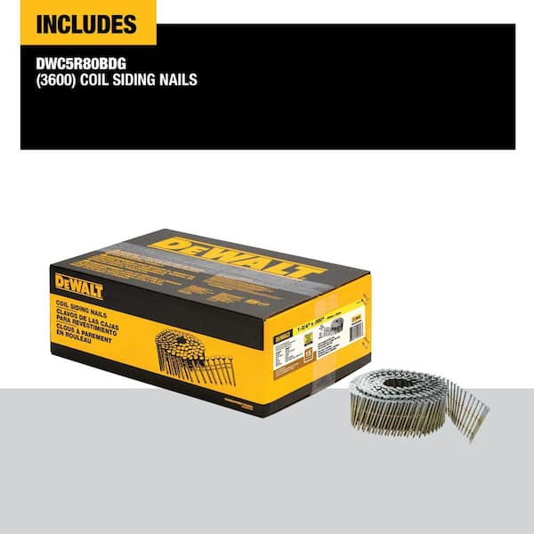 DEWALT 1-3/4 in. x 0.080 in. Galvanized Metal Ring Shank