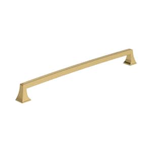Mulholland 12-5/8 in. (320 mm) Center-to-Center Champagne Bronze Cabinet Bar Pull (1-Pack)