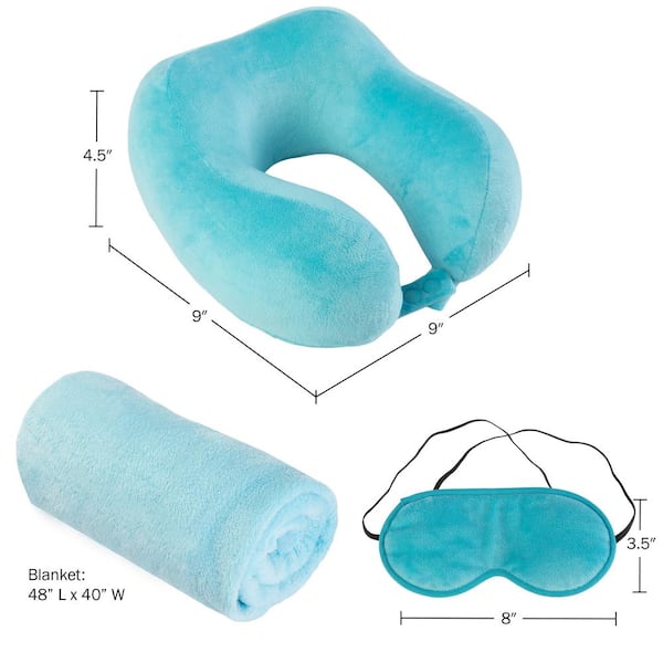 Home-Complete Cervical Neck Pillow Firm Memory Foam Standard