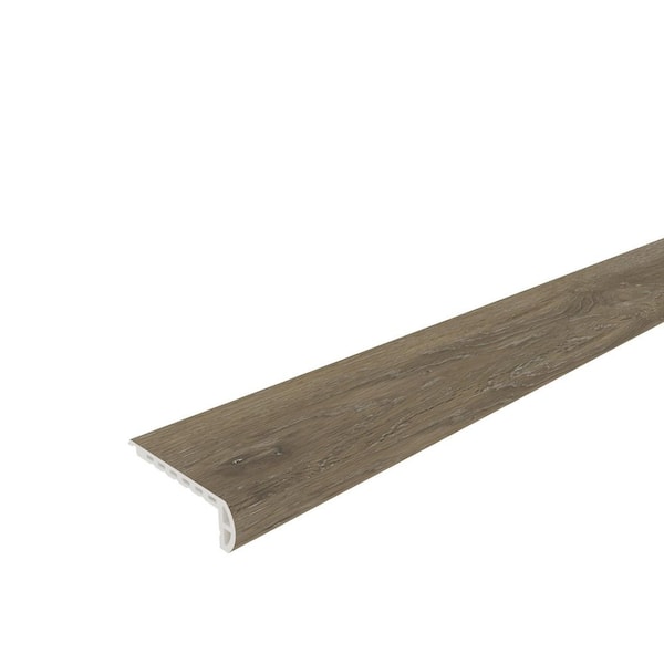EverLux Basic Bison 0.78 in. T x 2.55 in. W x 94.5 in. L Flush Stair Nose Molding