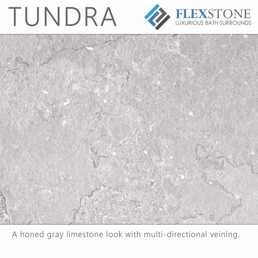 Tundra Gray 3" x 95" Standard Trim with Lip