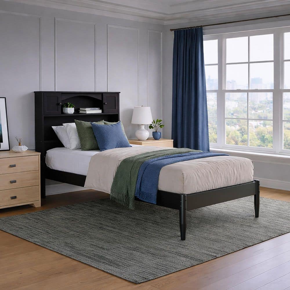 Window Frame Cleaning Tools Reviews for AFI Denver Black Wood Frame Twin XL Platform Bed | Pg 1 ...