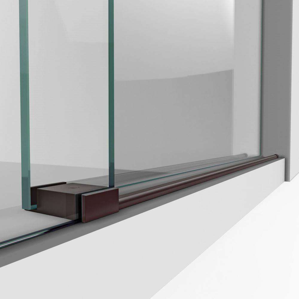 Enigma-XO 44-48" Frameless Sliding Shower Door with ClearMax