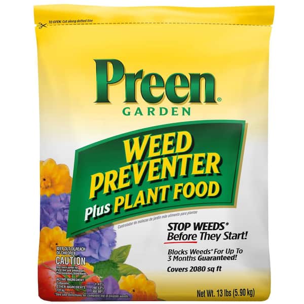 Preen 13 lbs. Garden Weed Preventer Plus Plant Food
