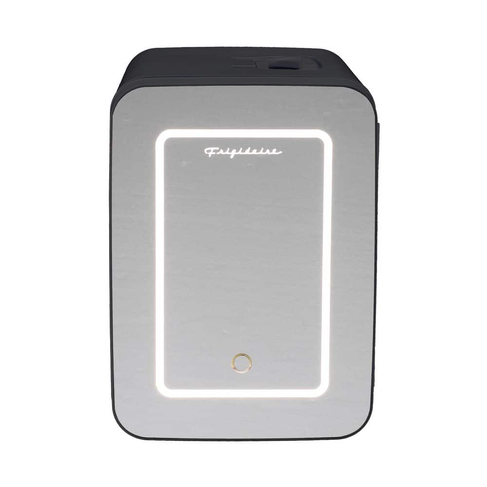 . 35 cu. ft. Portable Mini Fridge in Black with Lighted Mirror Door without Freezer price history on PriceWatchPro