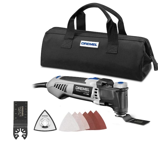 Dremel Multi-Max MM35 3.5 Amp Variable Speed Corded Oscillating Multi-Tool Kit with 8 Accessories and Storage Bag