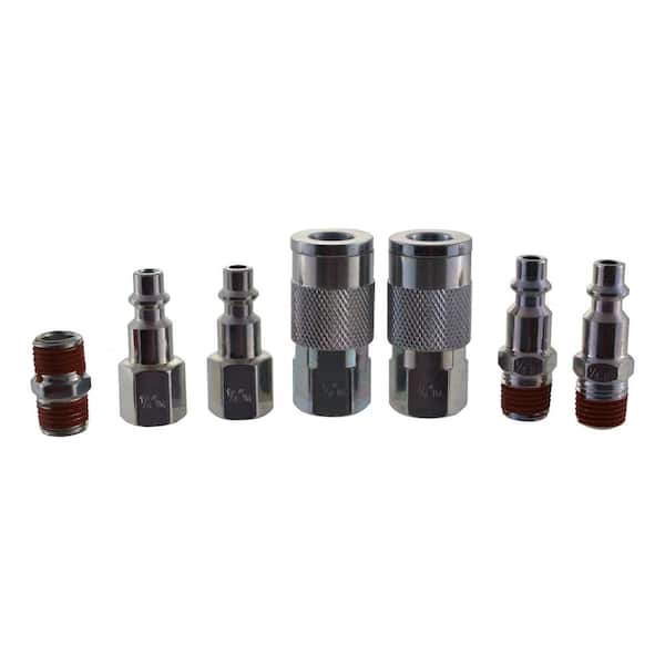 1/4 NPT X 1/4 I/M Air ACC KIT 7-Piece