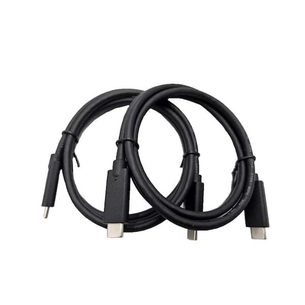 Cable Matters Long USB 3.0 Cable 10ft, USB to USB Cable/USB A to USB A  Cable/Male to Male USB Cord/Double USB Cord in Black