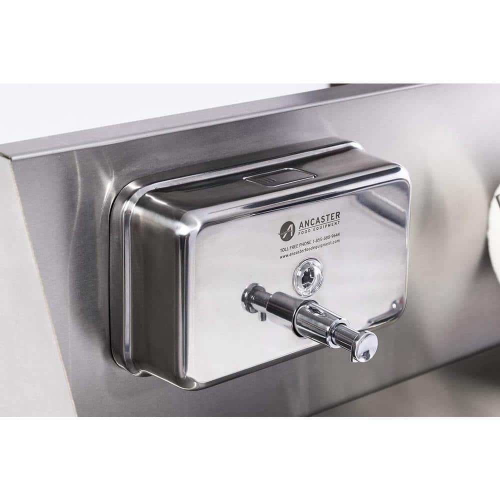 32'' Stainless Steel Portable Hand Wash Station with Faucet