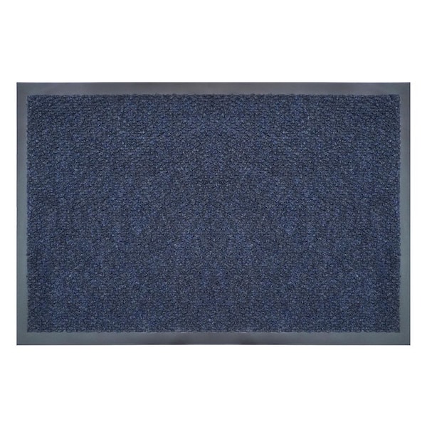 Calloway Mills Blue York Walk Off Doormat 24" x 36"