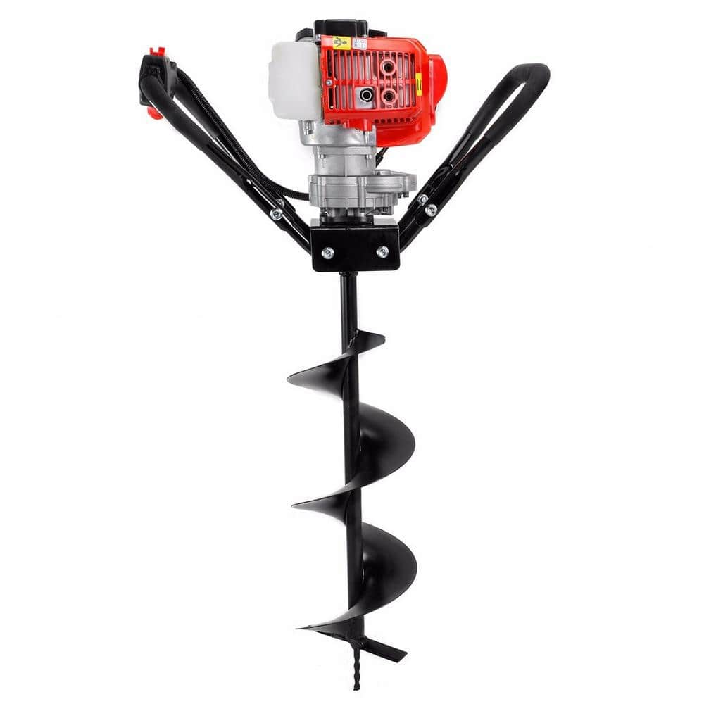 XtremepowerUS 43 CC 1-Man Post Hole Auger Digger with 8 in. Bit 81094-H ...