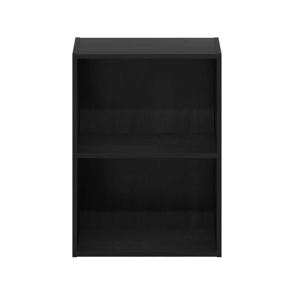 Blackwood Compact 2-Tier Stackable Open Shelf Bookcase