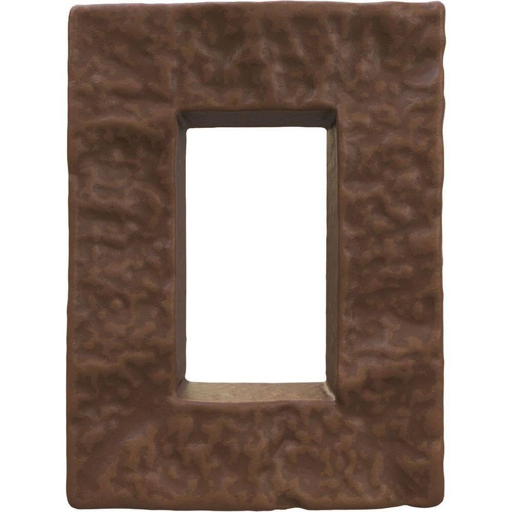 "Universal Electrical Cover for EverStone Faux Stone Siding Panels, 5 1/2""W x 1 7/8""D x 7 3/8""H, Weathered Brown Color" price history on PriceWatchPro