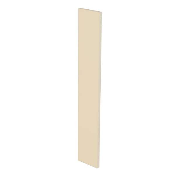 Home Decorators Collection 6 in. W x 0.75 in. D x 30 in. H Kitchen Cabinet Filler in Blended Cream