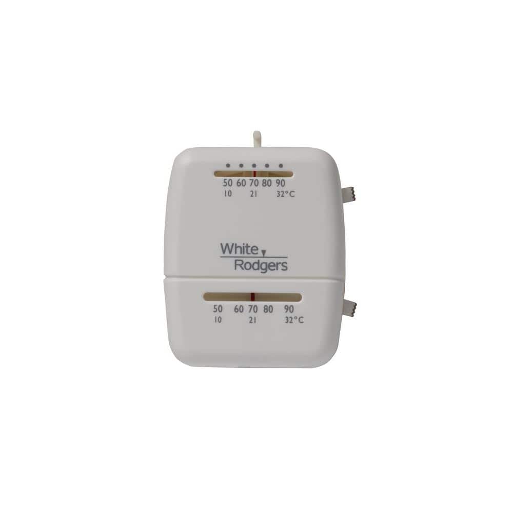 Heat/Cool Mechanical Non-Programmable Thermostat - White Rodgers M100