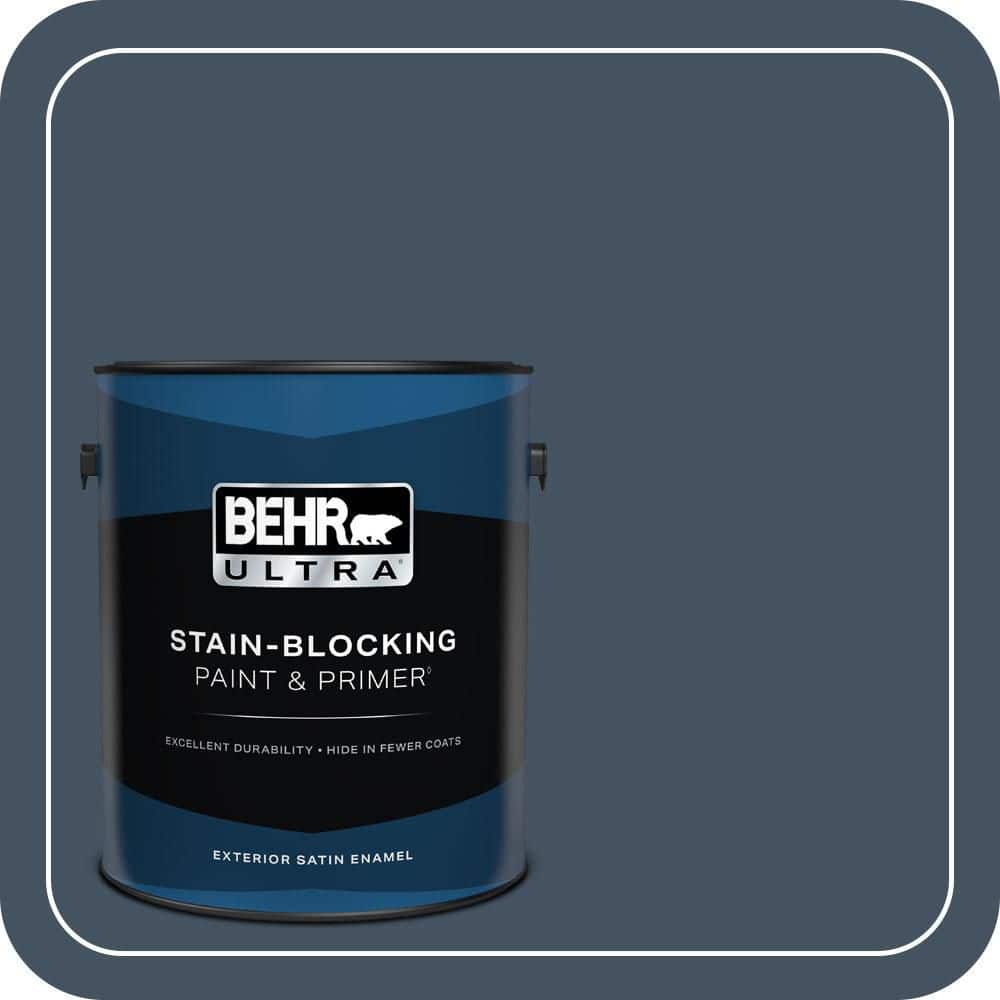 1 gal. #ECC-30-3 Night Tide Satin Enamel Exterior Paint & Primer price history on PriceWatchPro