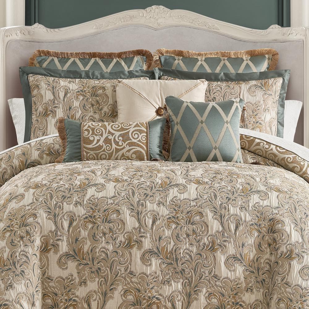 Waterford Bedding Anora Reversible Throw Pillow