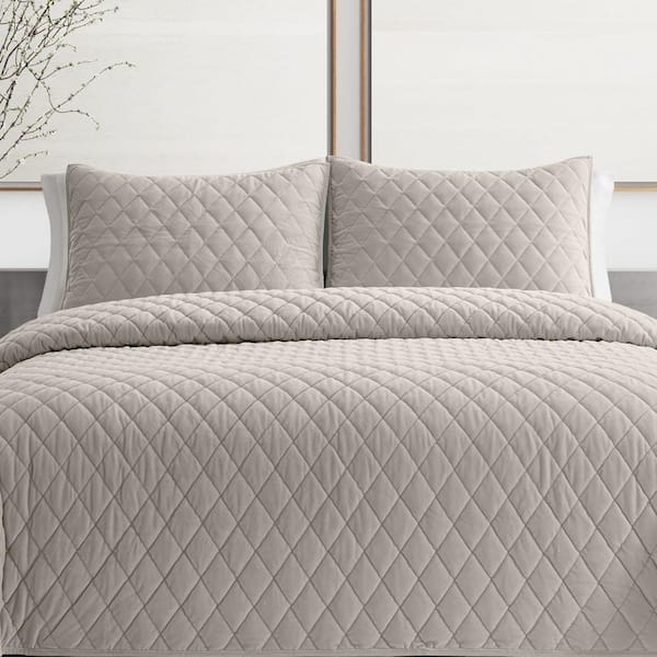 velvet tufted quilt king