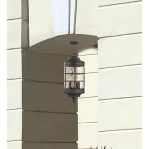 Mallorca Spanish Iron 5-Light Outdoor Chain Hung