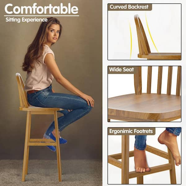 Wide seat best sale counter stools