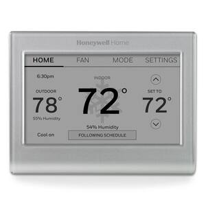 Wi-Fi Smart Color 7-Day Programmable Smart Thermostat with Color-Changing Touchscreen Display