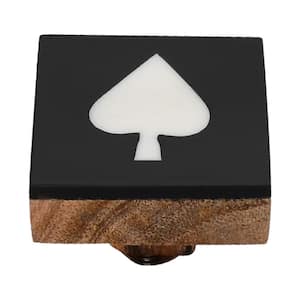 Casino 1-3/7 in. Spade Cabinet Knob