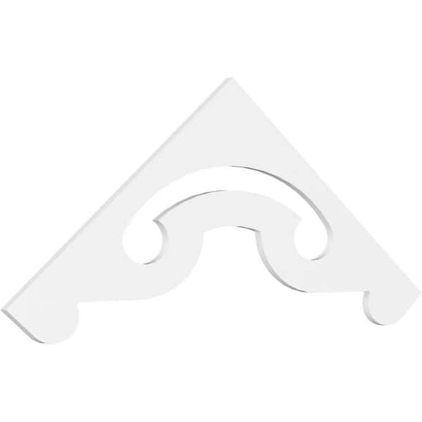 Ekena Millwork Northwest 1 in. D x 27 in. W x 72 in. L Signature Urethane Gable Pediment
