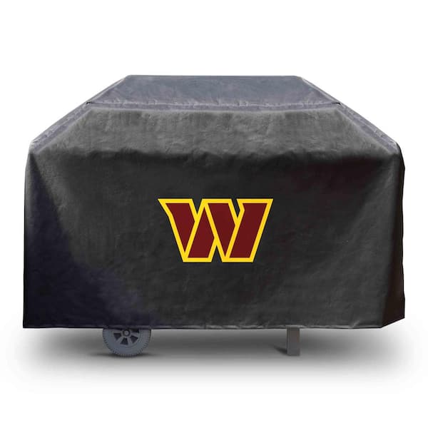 FANMATS NFL-Washington Commanders Rectangular Black Grill Cover - 68 in. x 21 in. x 35 in.