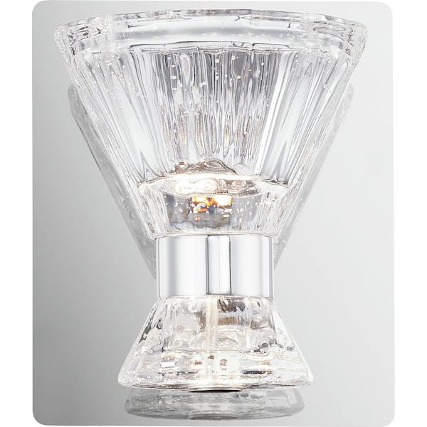 Quoizel Zuri 3-Light LED Polished Chrome Sconce