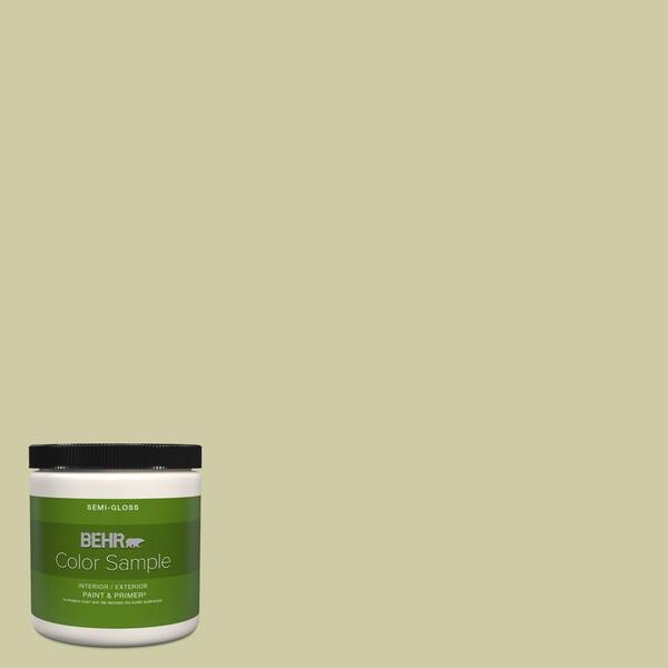 BEHR PREMIUM PLUS 8 oz. ICC58 Crisp Celery SemiGloss Interior