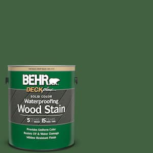 1 gal. #S400-7 Deep Viridian Solid Color Waterproofing Exterior Wood Stain