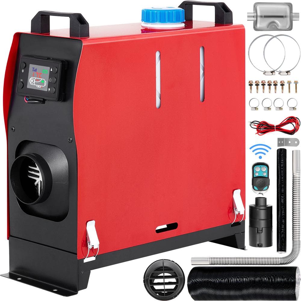 Diesel Heater 8KW Air Space Heater 27304 BTUs Muffler with LCD Thermostat Monitor Remote Control for Car Truck Motor price history on PriceWatchPro