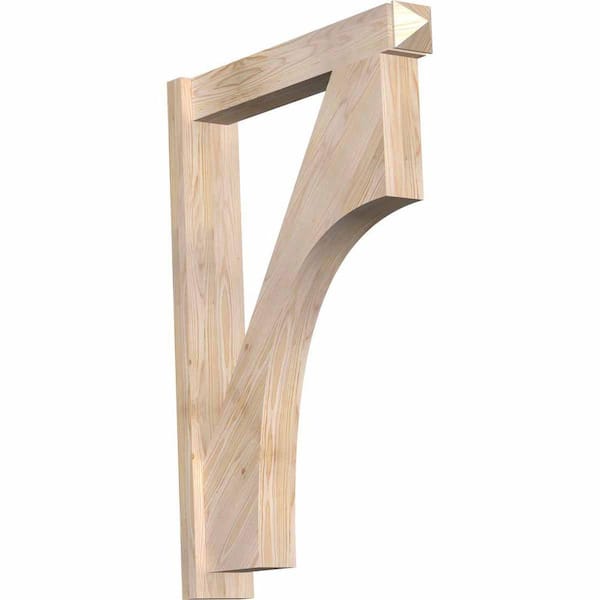 Ekena Millwork 6 in. x 42 in. x 30 in. Westlake Arts and Crafts Smooth Douglas Fir Outlooker