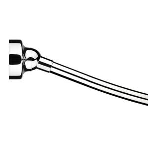Rotator Rod 60 In Stainless Steel Rotating Curved Shower Rod In Elegant Brushed Nickel Rrbb The Home Depot