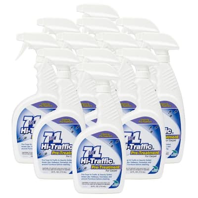 7-in-1 24 oz. High-Traffic Carpet Cleaner Spray Bottle (12-Pack)