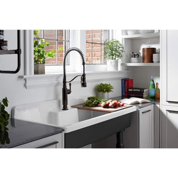 KOHLER Tournant Single-Handle Pull-Down Sprayer Kitchen Faucet