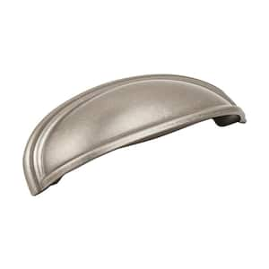 Ashby 3 in. or 4 in. (76mm or 102mm) Traditional Weathered Nickel Cabinet Cup Pull