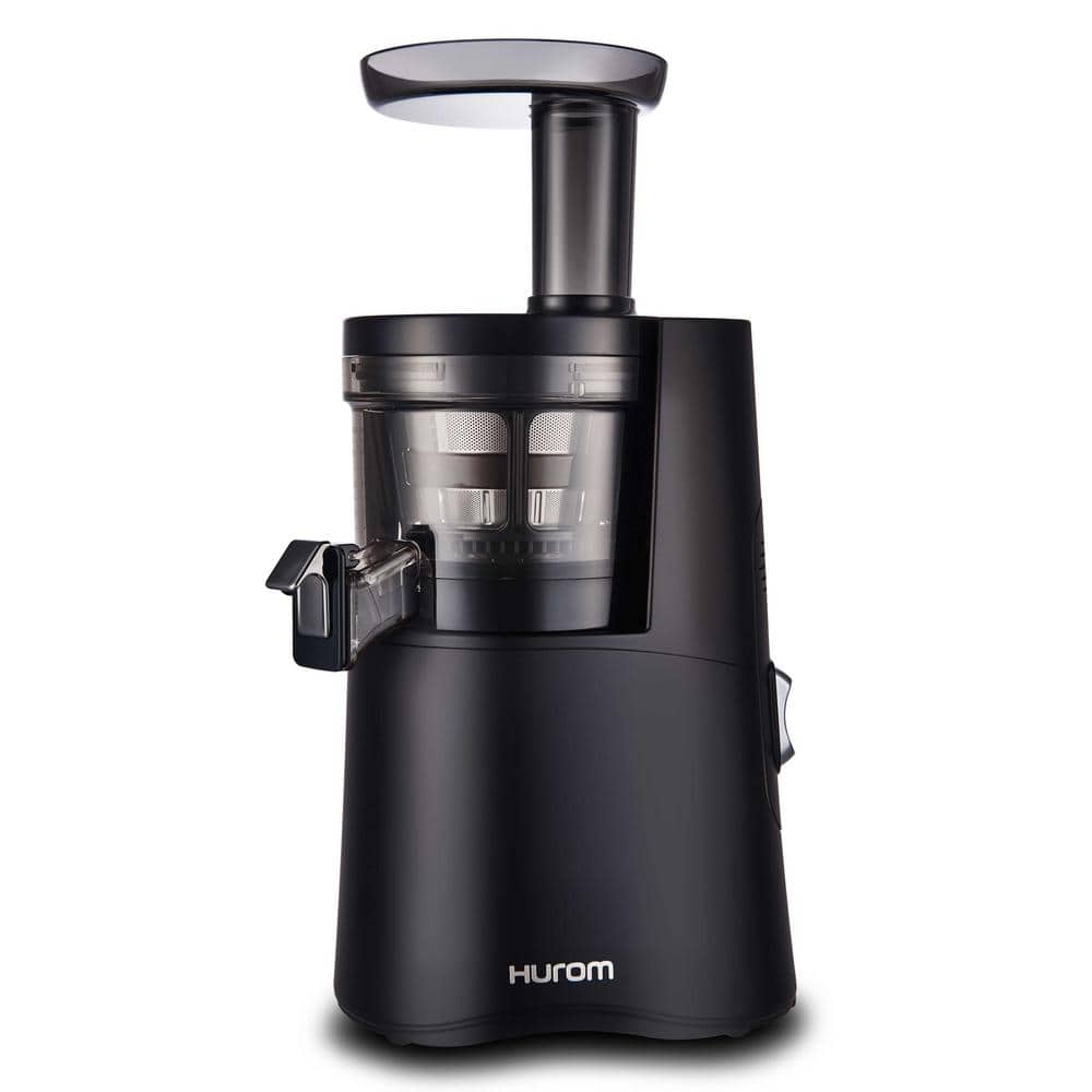 complications Odorless rookie Hurom H-AA 16.9 fl. oz. Matte Black Slow Juicer with Slow Squeeze  Technology H-AA-BBB17 - The Home Depot