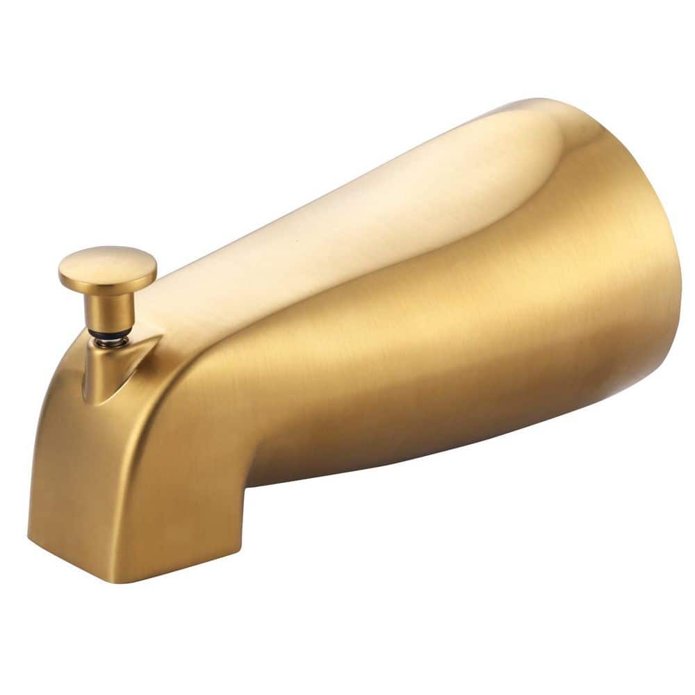 5.27 in. Tub Spout with Diverter 1/2 in. IPS in Gold price history on PriceWatchPro